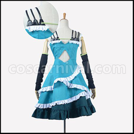 Black Bullet Tina Sprout Cosplay Costume coscarnival - Side Profile