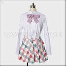 If Her Flag Breaks Akane Mahougasawa Uniform Cosplay Costume coscarnival - Material Texture