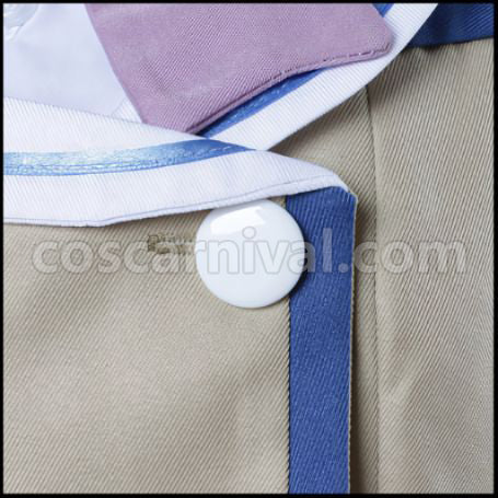 If Her Flag Breaks Akane Mahougasawa Uniform Cosplay Costume coscarnival - Front View