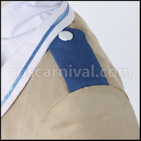 If Her Flag Breaks Akane Mahougasawa Uniform Cosplay Costume coscarnival - Back View