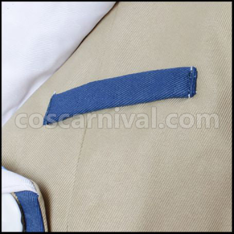If Her Flag Breaks Akane Mahougasawa Uniform Cosplay Costume coscarnival - Side Profile