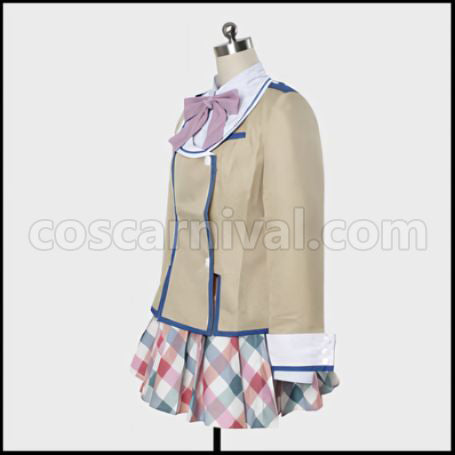 If Her Flag Breaks Akane Mahougasawa Uniform Cosplay Costume coscarnival - Collar Design