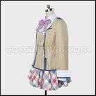 If Her Flag Breaks Akane Mahougasawa Uniform Cosplay Costume coscarnival - Collar Design