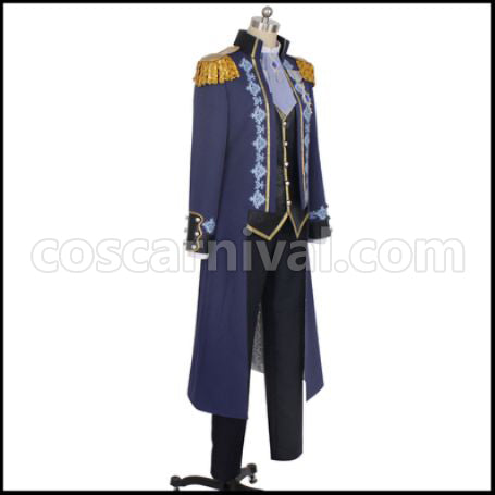 Movie Version Uta no Prince-sama Maji LOVE Kingdom QUARTET NIGHT Kurosaki Ranmaru Cosplay Costume coscarnival - Side Profile