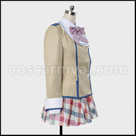 If Her Flag Breaks Akane Mahougasawa Uniform Cosplay Costume coscarnival - Cuff Style