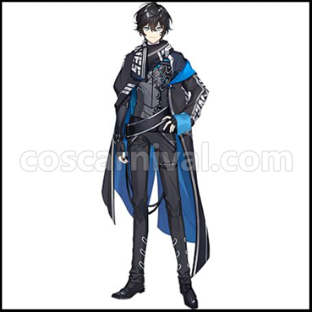 [Nijisanji Costume] Nijisanji VTuber Axia Crone Cosplay Costume coscarnival - Front View