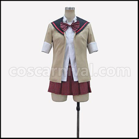 Riddle Story of Devil Haruki Sagae Attendance Number 6 Cosplay Costume Coscarnival - Front View