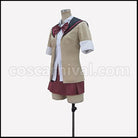 Riddle Story of Devil Haruki Sagae Attendance Number 6 Cosplay Costume Coscarnival - Back View