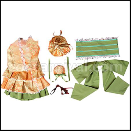 Love Live! UR Yukata Edition After Awakening Kotori Minami Cosplay Costume coscarnival - Collar Design