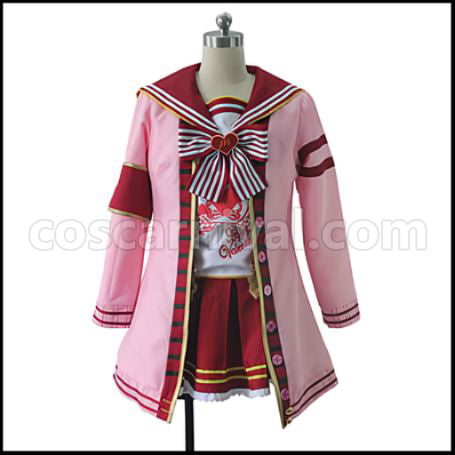 Love Live! Valentine's Edition UR Post-Awakening Nico Yazawa Cosplay Costume coscarnival - Front View