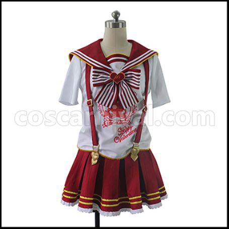 Love Live! Valentine's Edition UR Post-Awakening Nico Yazawa Cosplay Costume coscarnival - Collar Design