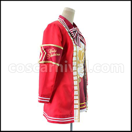 Love Live! Valentine's Edition UR Post-Awakening Maki Nishikino Cosplay Costume coscarnival - Back View