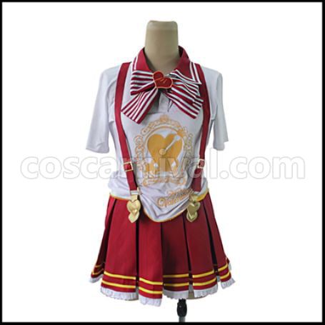 Love Live! Valentine's Edition UR Post-Awakening Maki Nishikino Cosplay Costume coscarnival - Collar Design
