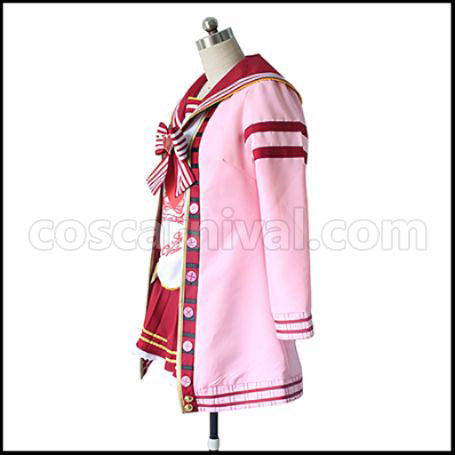 Love Live! Valentine's Edition SR Post-Awakening Honoka Kosaka Cosplay Costume coscarnival - Side Profile
