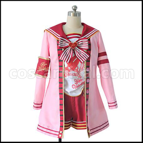 Love Live! Valentine's Edition SR Post-Awakening Rin Hoshizora Cosplay Costume coscarnival - Front View
