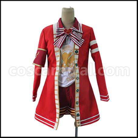 Love Live! Valentine's Edition SR Post-Awakening Eri Ayase Cosplay Costume coscarnival - Front View