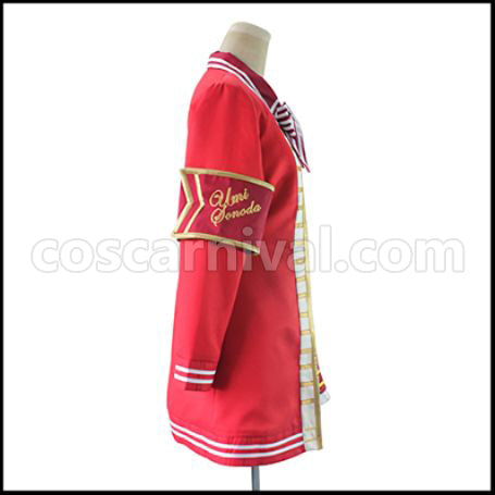 Love Live! Valentine's Edition SR Post-Awakening Umi Sonoda Cosplay Costume coscarnival - Back View