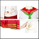 Love Live! SR February Valentine's Edition Pre-Awakening Hanayo Koizumi Cosplay Costume coscarnival - Side Profile