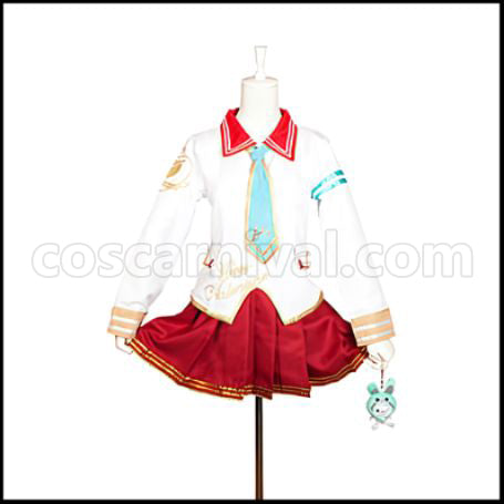 Love Live! SR February Valentine's Edition Pre-Awakening Eri Ayase Cosplay Costume coscarnival - Front View