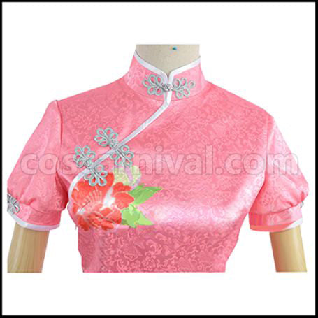 Love Live! UR August China Dress Edition Nico Yazawa Before Awakening Cosplay Costume coscarnival - Side Profile