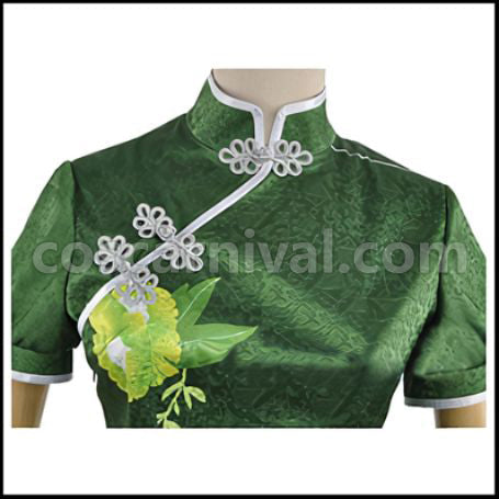 Love Live! SR August China Dress Edition Hanayo Koizumi Cosplay Costume coscarnival - Side Profile