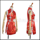 Love Live! UR August China Dress Edition Maki Nishikino Before Awakening Cosplay Costume coscarnival - Back View