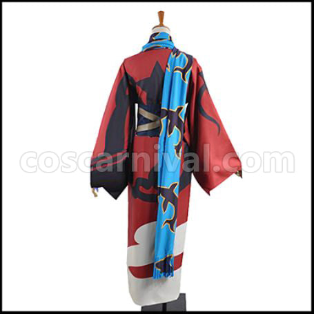Bakumatsu Rock Sakamoto Ryoma Kimono Cosplay Costume by coscarnival - Back View