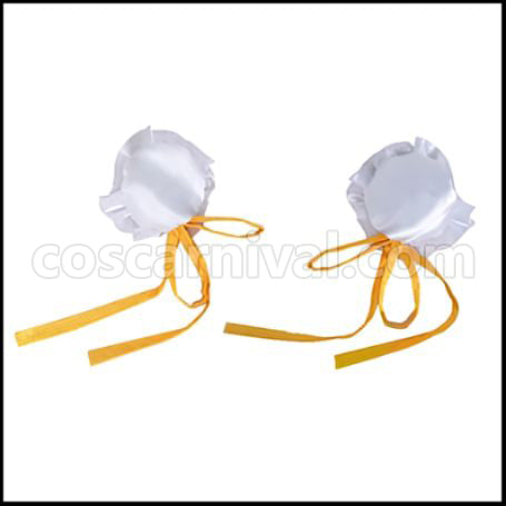 Love Live! SR August China Dress Edition Rin Hoshizora Cosplay Costume coscarnival - Collar Design