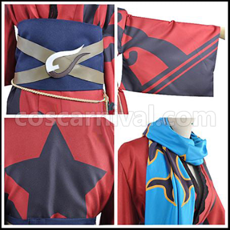 Bakumatsu Rock Sakamoto Ryoma Kimono Cosplay Costume by coscarnival - Side Profile