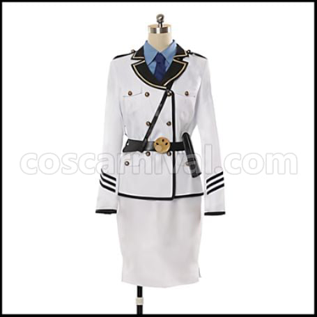 RAIL WARS! Gonou Hitomi Cosplay Costume coscarnival - Front View