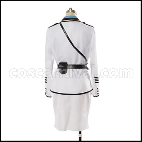 RAIL WARS! Gonou Hitomi Cosplay Costume coscarnival - Back View