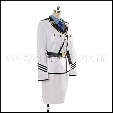 RAIL WARS! Gonou Hitomi Cosplay Costume coscarnival - Side Profile