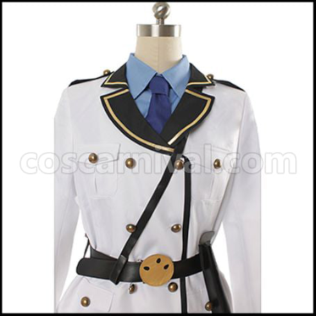 RAIL WARS! Gonou Hitomi Cosplay Costume coscarnival - Collar Design