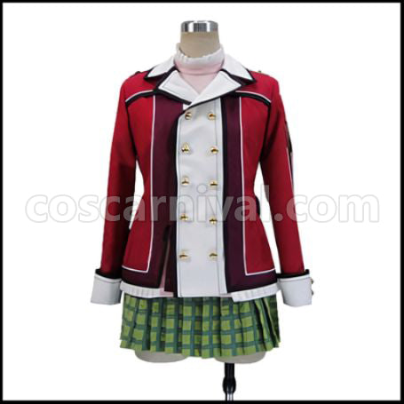 The Legend of Heroes: Trails of Cold Steel Alisa Reinford Cosplay Costume coscarnival - Front View
