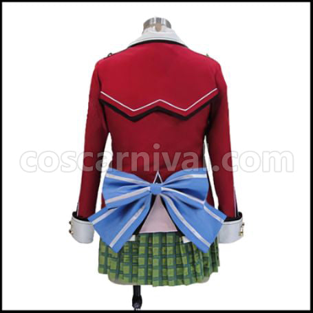 The Legend of Heroes: Trails of Cold Steel Alisa Reinford Cosplay Costume coscarnival - Side Profile