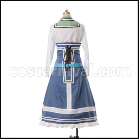 The Legend of Heroes: Trails of Cold Steel II Thors Military Academy Class VII Laura S. Arseid Cosplay Costume coscarnival - Back View