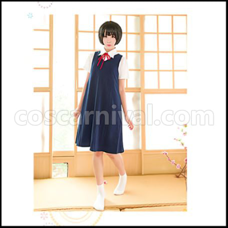 Gugure! Kokkuri-san Kohina Ichimatsu Cosplay Costume coscarnival - Front View