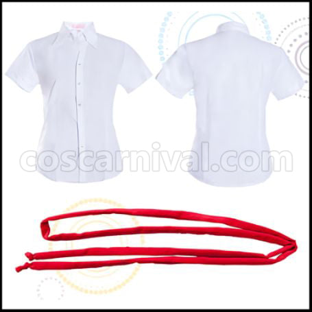Gugure! Kokkuri-san Kohina Ichimatsu Cosplay Costume coscarnival - Detail Close-up