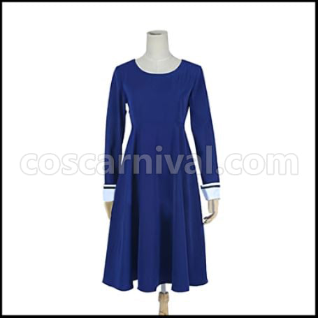 Gugure! Kokkuri-san Kohina Ichimatsu Winter Cosplay Costume coscarnival - Side Profile