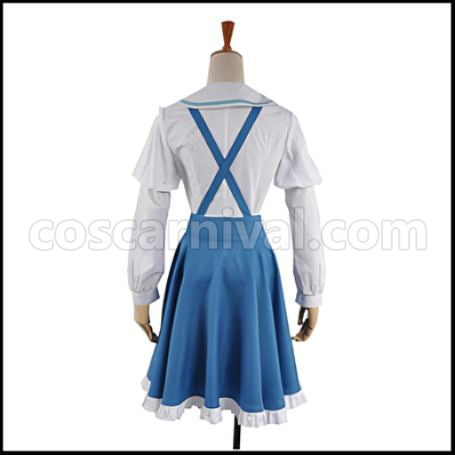 When Supernatural Battles Became Commonplace Chifuyu Himeki Cosplay Costume coscarnival - Back View