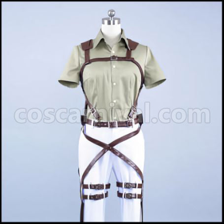 Attack on Titan Scout Regiment Bertolt Hoover Cosplay Costume coscarnival - Collar Design