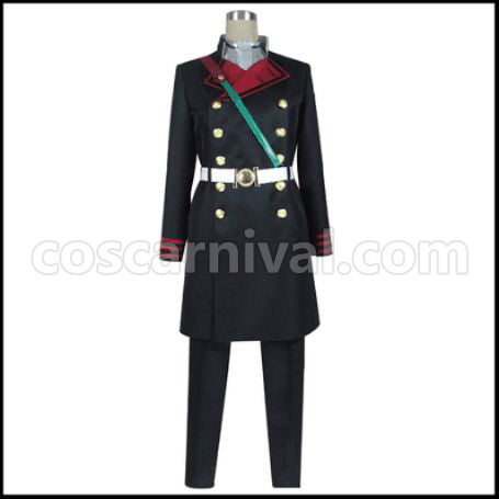 Seraph of the End Tenri Hiiragi Cosplay Costume coscarnival - Side Profile
