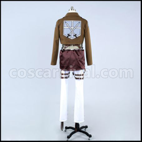 Attack on Titan Scout Regiment Bertolt Hoover Cosplay Costume coscarnival - Material Texture