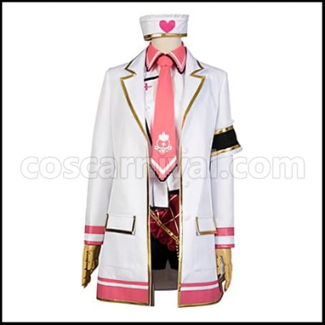 Love Live! Occupation Edition Rin Hoshizora Cosplay Costume coscarnival - Front View
