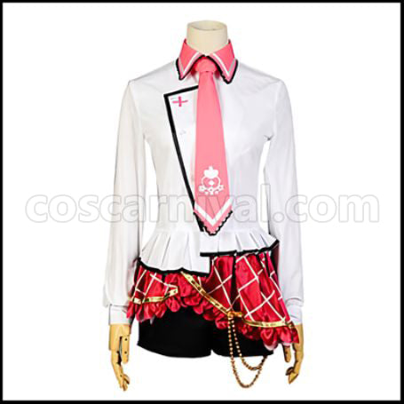Love Live! Occupation Edition Rin Hoshizora Cosplay Costume coscarnival - Detail Close-up