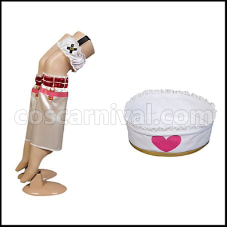 Love Live! Occupation Edition Rin Hoshizora Cosplay Costume coscarnival - Collar Design