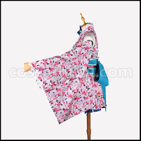 Love Live! Honoka Kosaka Summer Festival Cosplay Costume coscarnival - Back View