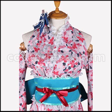 Love Live! Honoka Kosaka Summer Festival Cosplay Costume coscarnival - Detail Close-up