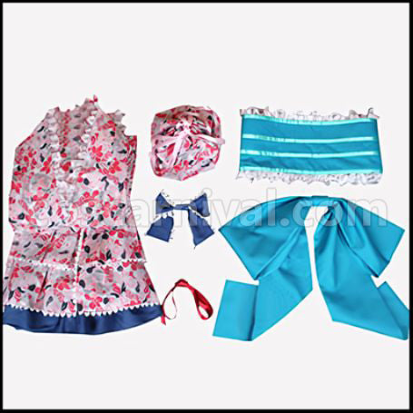 Love Live! Honoka Kosaka Summer Festival Cosplay Costume coscarnival - Collar Design