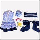 Love Live! Umi Sonoda Summer Festival Cosplay Costume coscarnival - Collar Design